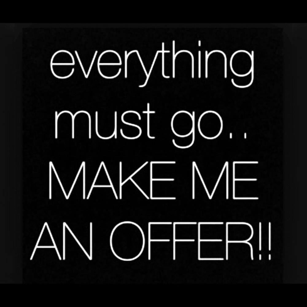 Everything must go
